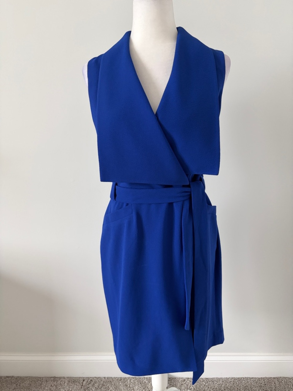 The Limited Cobalt Blue Sleeveless Dress - Picture 2 of 6